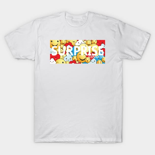 Surprise Covid-19 T-Shirt by grafart